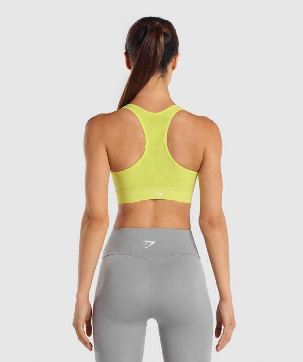 Damske Športové Podprsenky Gymshark Lightweight High Support Žlté | US8153962